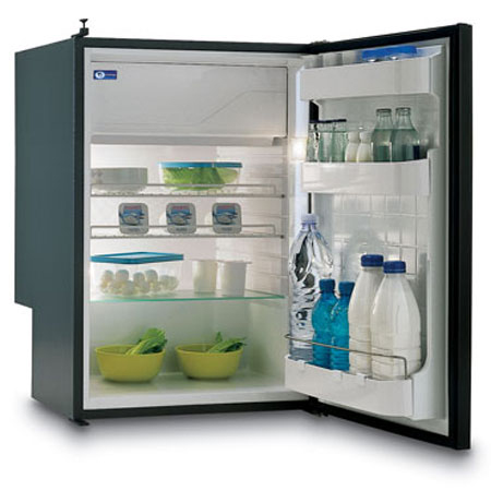 Vitrifrigo C115i compressor wheel arch fridge with door open