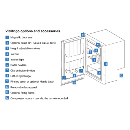 C39i fridge specs