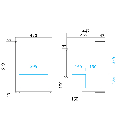 C60i dimensions diagram