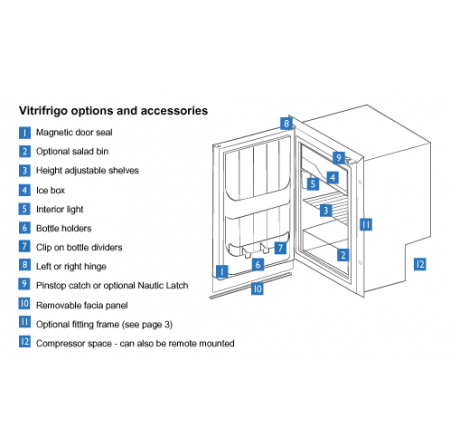 vitrifrigo C95l specs